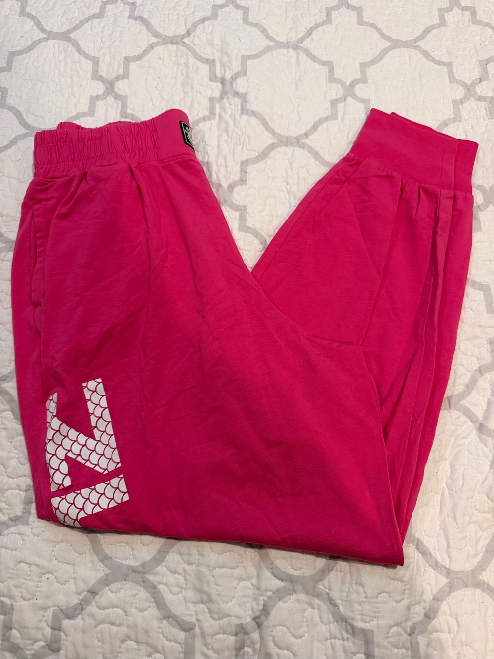 Zumba Eastern Flavor Knit Drop Crotch Joggers